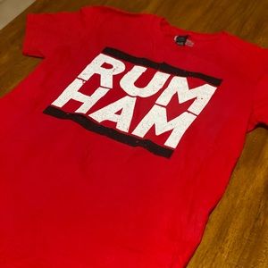 HG Apparel RUM HAM T-Shirt M Mens Always Sunny in Philadelphia Shirt Run DMC Tee